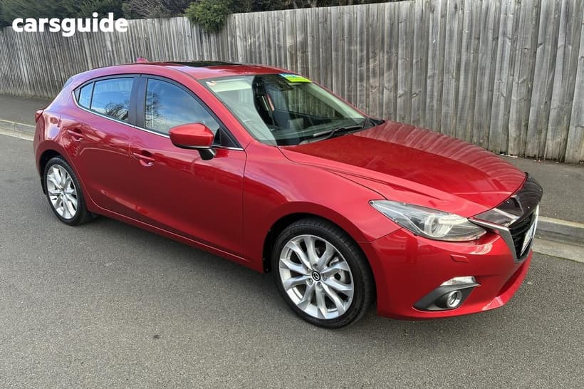 Red 2015 Mazda 3 Hatchback Sp25 Astina
