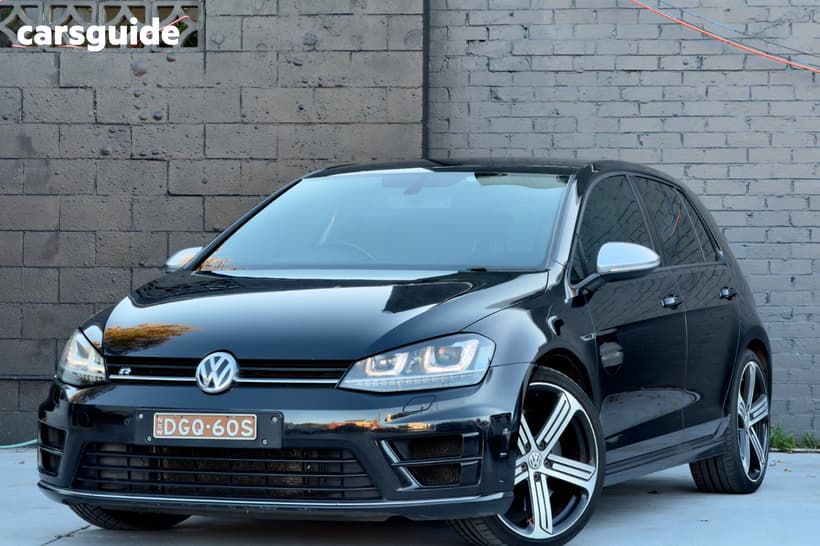 Black 2014 Volkswagen Golf Hatchback R