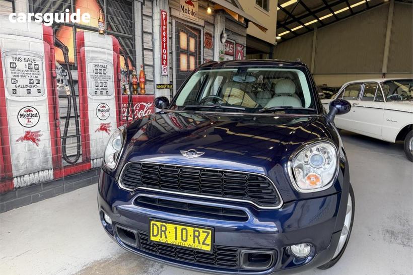 Blue 2012 Mini Countryman SUV COOPER S F
