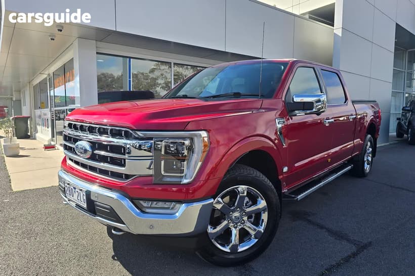 Red 2023 Ford F150 Double Cab Pick Up Lariat Lwb (4Wd)