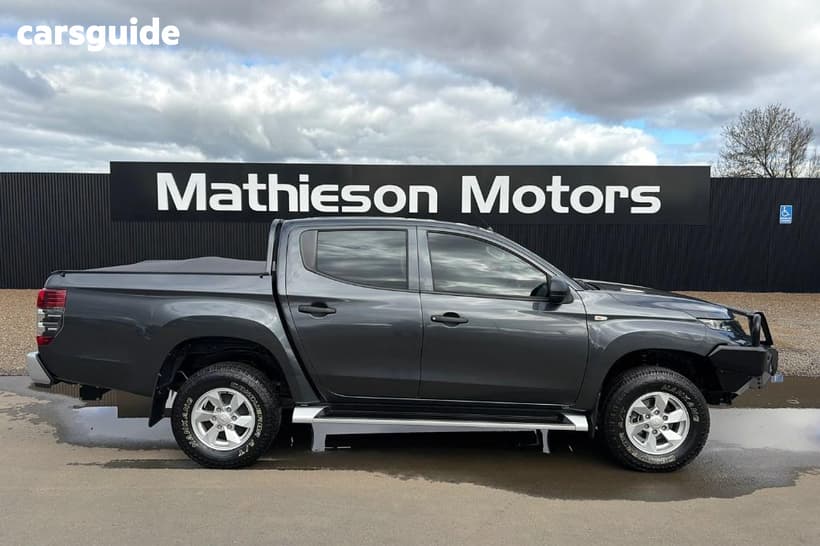 Grey 2020 Mitsubishi Triton Double Cab Pick Up Glx Plus (4X4)