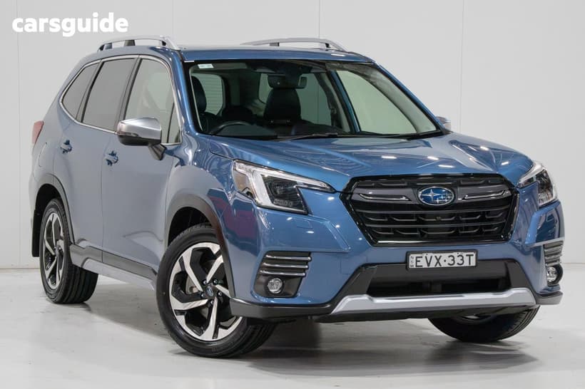 Blue 2022 Subaru Forester Wagon 2.5I-S (Awd)
