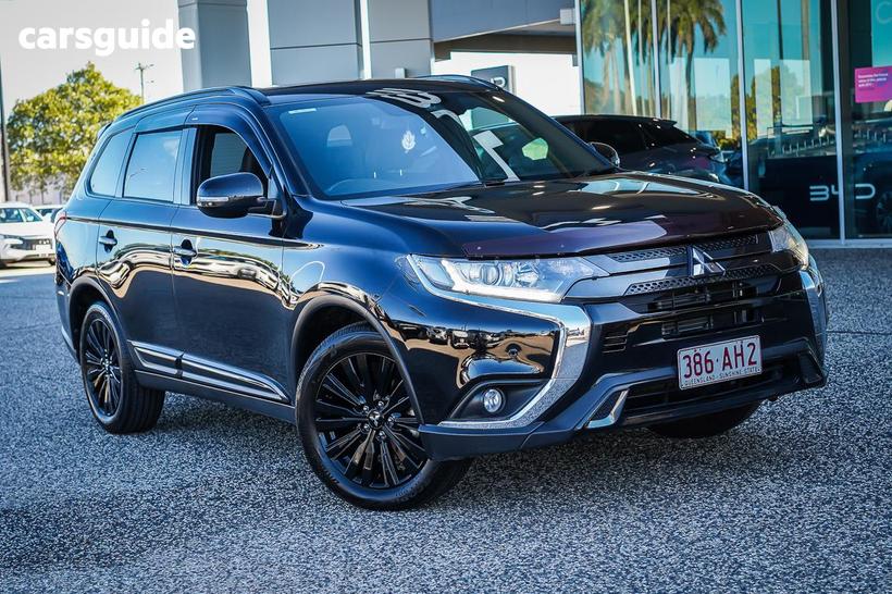 Black 2020 Mitsubishi Outlander Wagon Black Edition 7 Seat (2Wd)