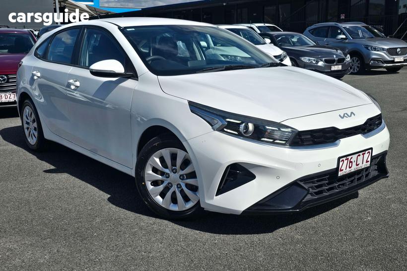 White 2021 Kia Cerato Hatchback S