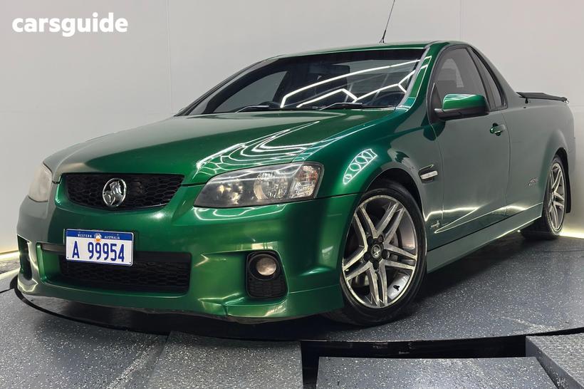 Green 2010 Holden Commodore Utility Ss