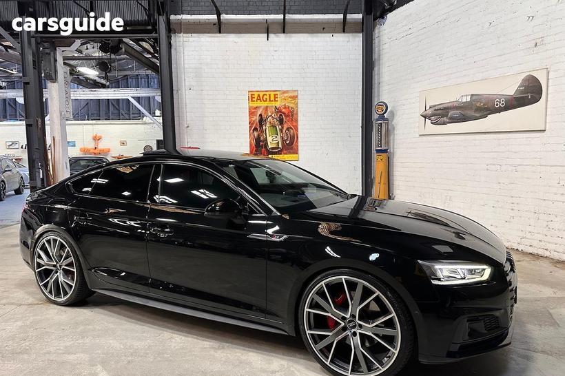 Black 2018 Audi S5 Hatchback Sportback 3.0 Tfsi Quattro