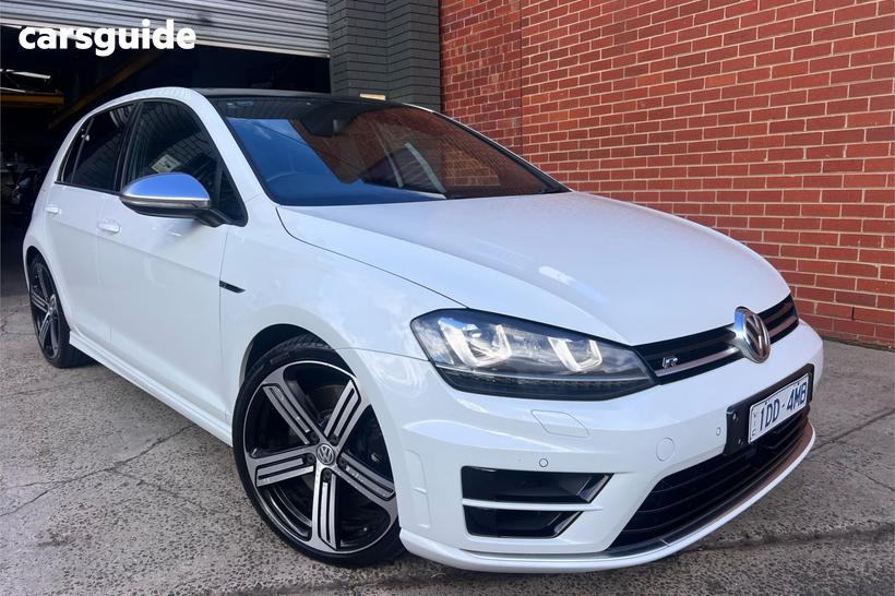 White 2016 Volkswagen Golf Hatchback R