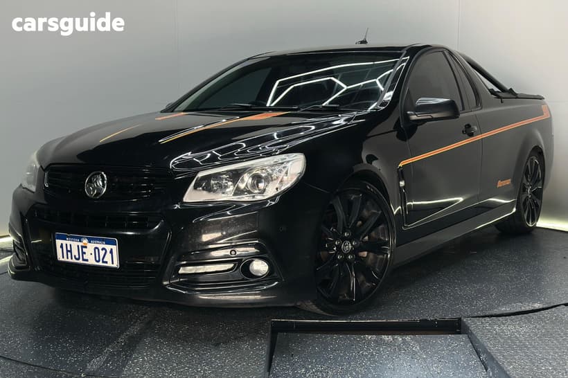 Black 2015 Holden UTE Utility Ss-V Sandman