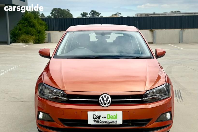 Orange 2018 Volkswagen Polo Hatchback 85 Tsi Comfortline
