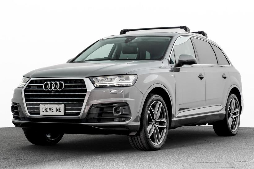Grey 2017 Audi Q7 Wagon 3.0 Tdi Quattro