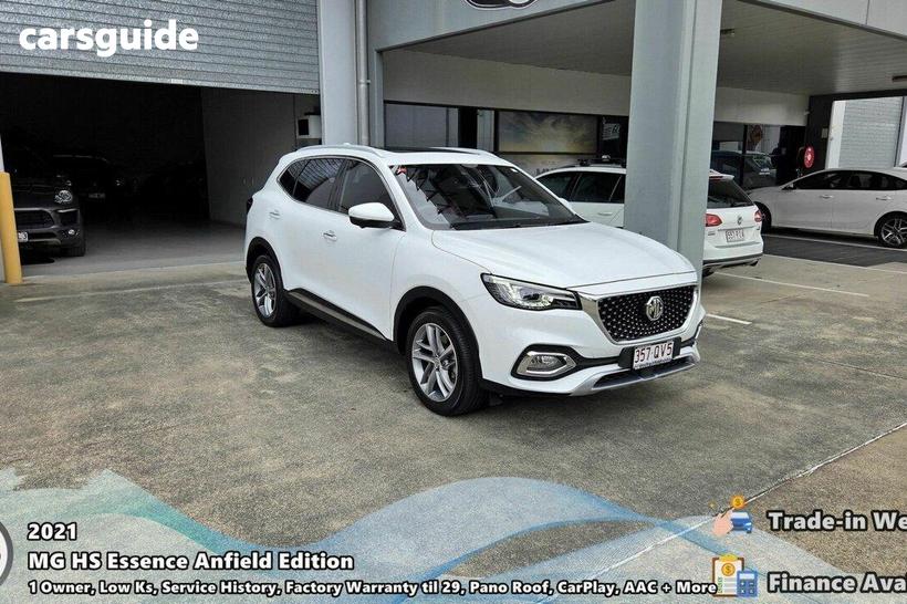 White 2021 MG HS Wagon Essence Anfield Edition