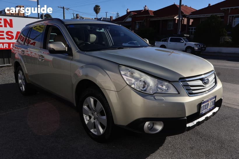Gold 2012 Subaru Outback Wagon 3.6R Premium