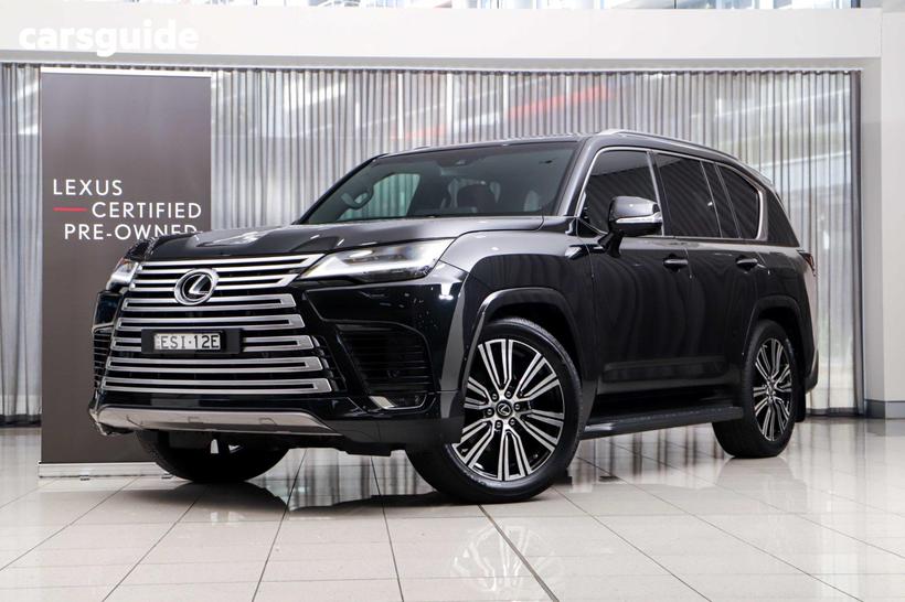 Black 2022 Lexus LX600 Wagon