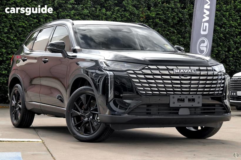 Black 2026 GWM Haval H6 Wagon Ultra Hybrid