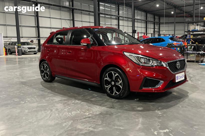 Red 2021 MG MG3 Hatchback Excite (With Navigation)