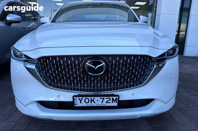 White 2024 Mazda CX-5 Wagon G35 Akera Turbo (Awd)