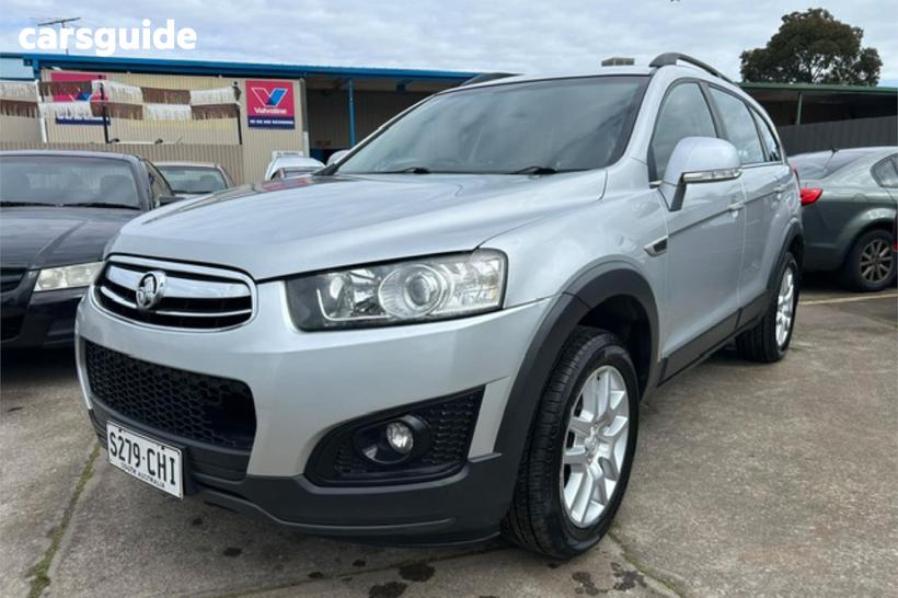 Silver 2015 Holden Captiva Wagon 7 Ls Active (Fwd)