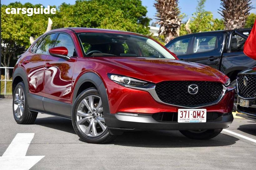 Red 2025 Mazda CX-30 Wagon G25 Touring (Fwd)
