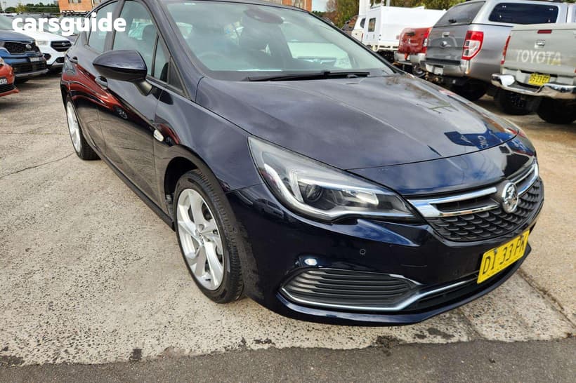 Blue 2019 Holden Astra Hatchback Rs