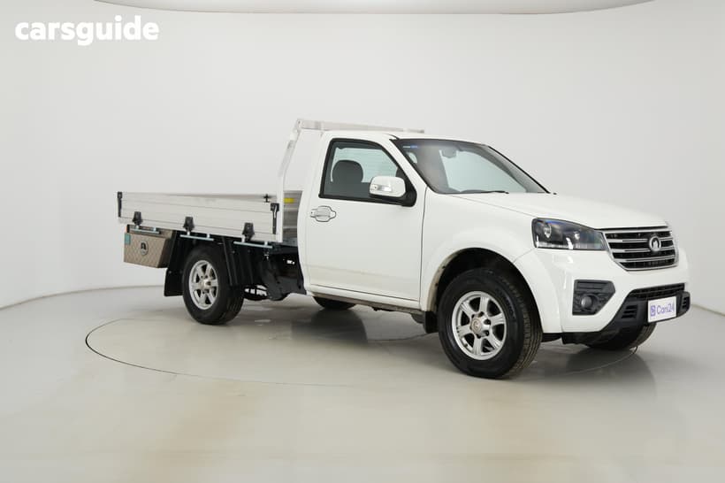 White 2020 Great Wall Steed Cab Chassis (4X4)