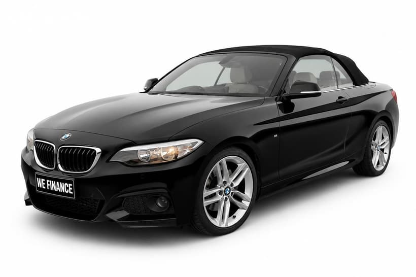 Black 2015 BMW 228I Convertible M Sport