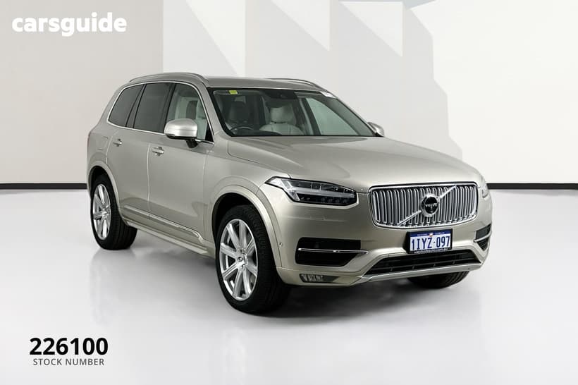 Beige 2018 Volvo XC90 Wagon D5 Inscription