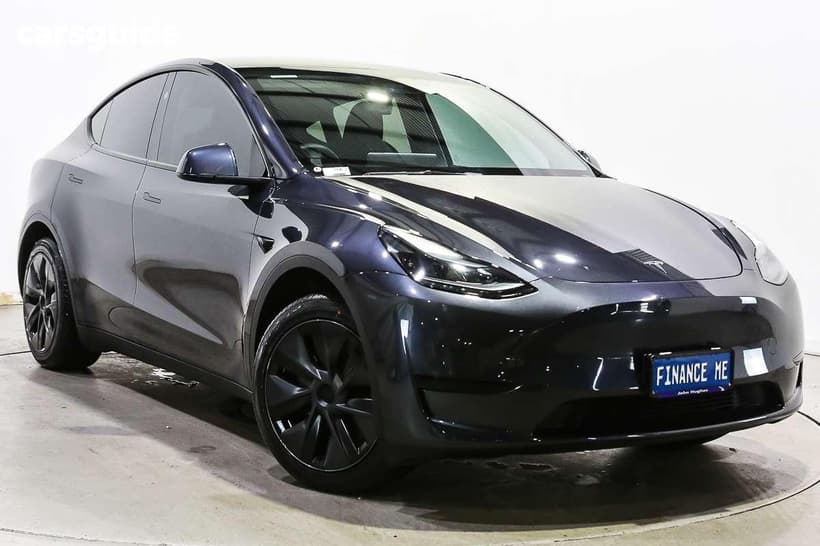 Grey 2024 Tesla Model Y Wagon Rear-Wheel Drive