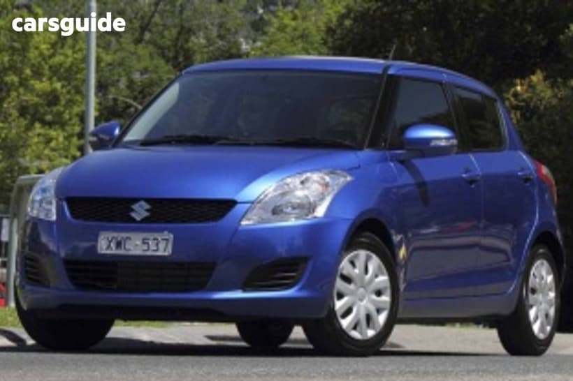 Blue 2015 Suzuki Swift Hatchback Gl