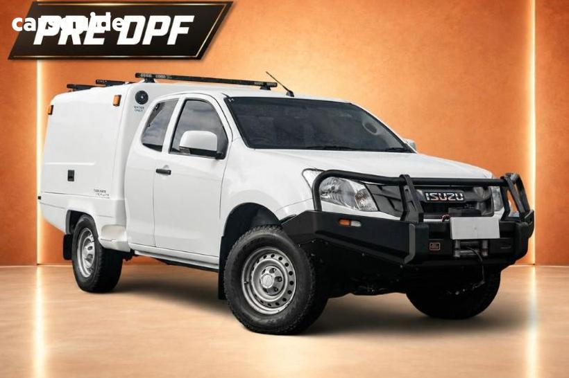 White 2016 Isuzu D-MAX Space Cab Chassis Sx (4X4)