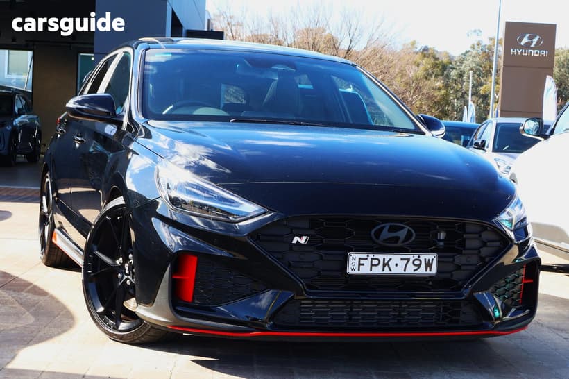 Black 2025 Hyundai I30 Hatchback N Premium