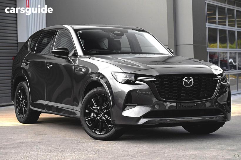 Grey 2026 Mazda CX-60 Wagon G40E Gt Hybrid