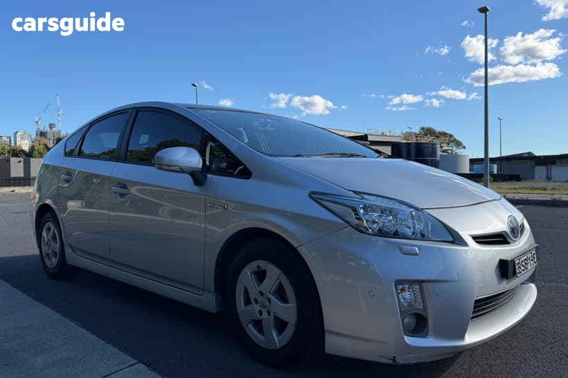 Silver 2010 Toyota Prius Hatchback I-Tech Hybrid