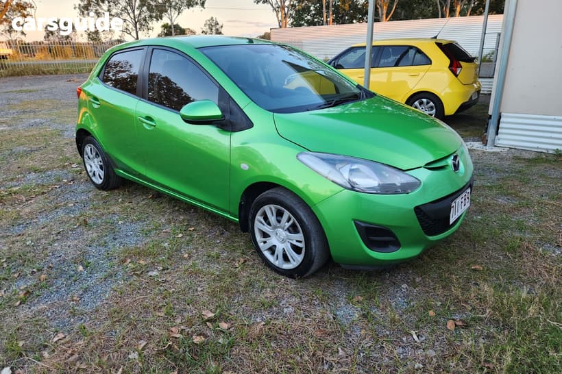 Green 2011 Mazda 2 Hatchback Neo