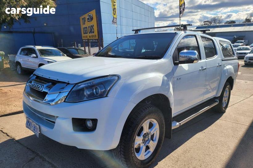 White 2016 Isuzu D-MAX Crew Cab Utility Ls-U Hi-Ride (4X2)