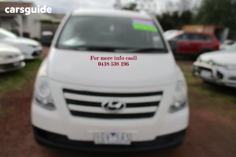 White 2016 Hyundai Iload Van 3S Liftback