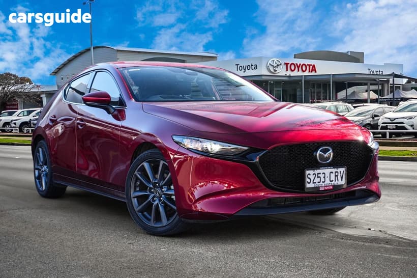 Red 2022 Mazda 3 Hatchback G20 Touring