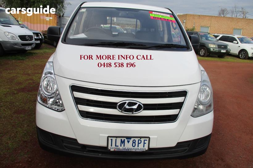 White 2018 Hyundai Iload Van 3S Liftback