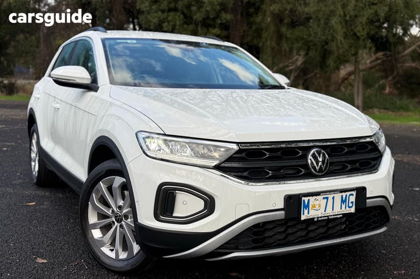 White 2025 Volkswagen T-ROC Wagon Tsi110 Citylife