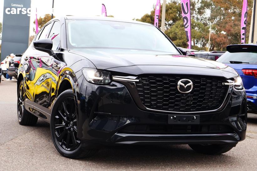 Black 2023 Mazda CX-60 Wagon G40E Gt Hybrid