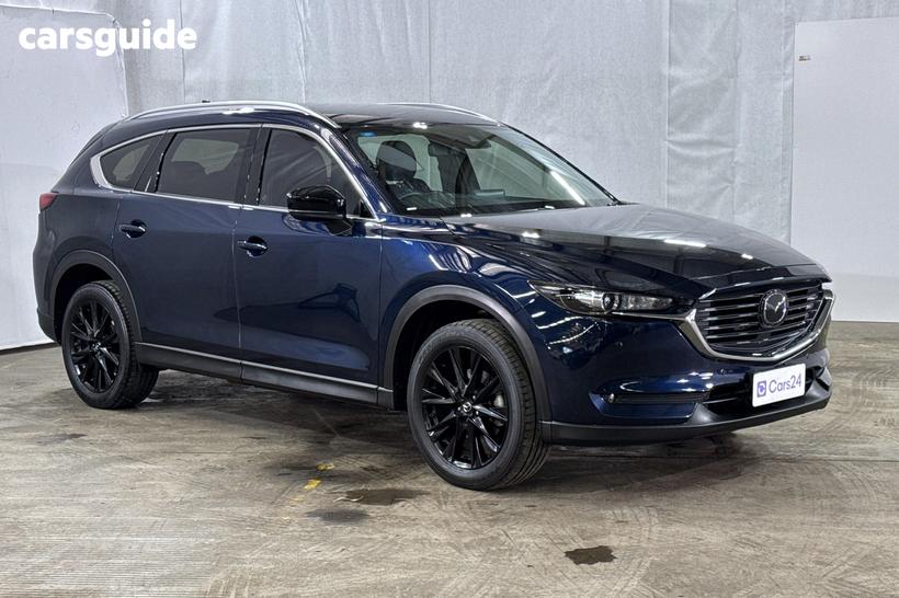 Blue 2022 Mazda CX-8 Wagon Touring Sp (Fwd)