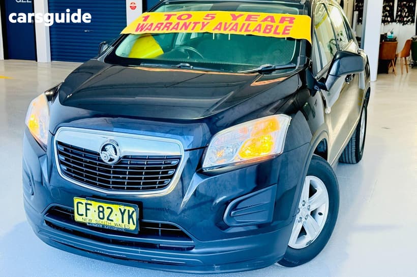 Black 2015 Holden Trax Wagon Ls