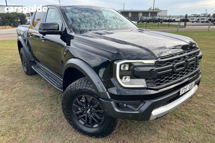 Black 2023 Ford Ranger Double Cab Pick Up Raptor 3.0 (4X4)