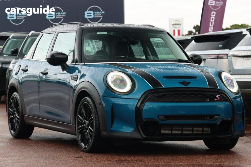 Blue 2021 Mini Cooper Hatchback S Classic 5D Hatch