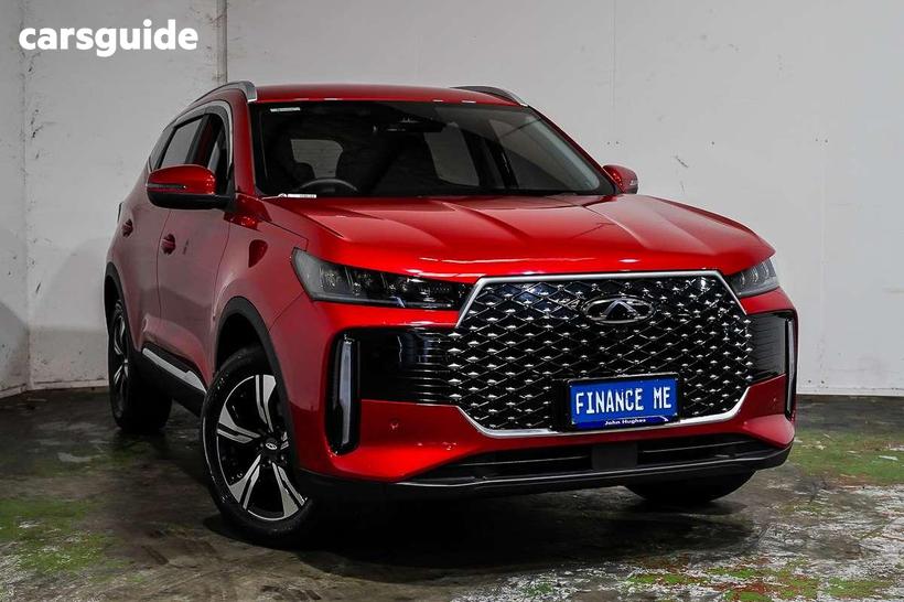 Red 2025 Chery Tiggo 4 Wagon Urban