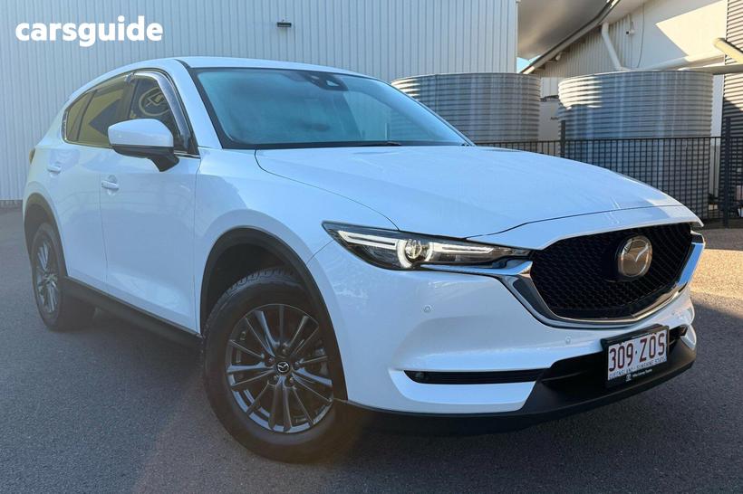 White 2019 Mazda CX-5 Wagon Touring (4X4)