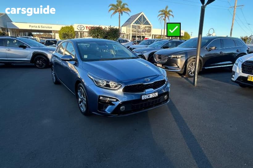 Blue 2019 Kia Cerato Hatchback Sport Nav