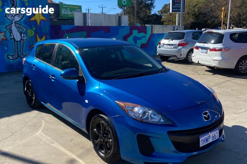 Blue 2012 Mazda 3 Hatchback Neo