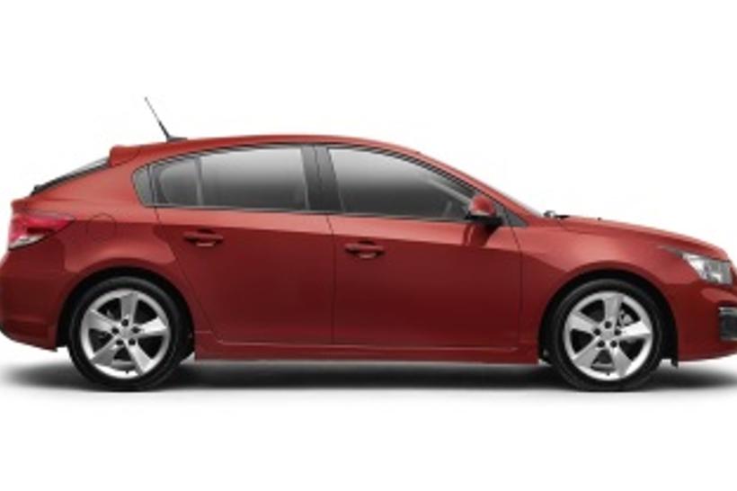 Silver 2015 Holden Cruze Hatchback Equipe
