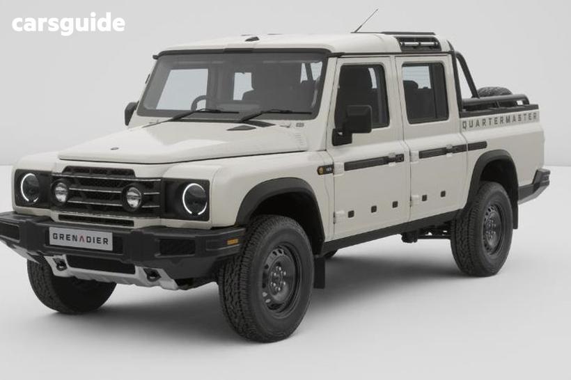 2026 Ineos Grenadier Dual Cab Pick-up Quartermaster Trialmaster Ed