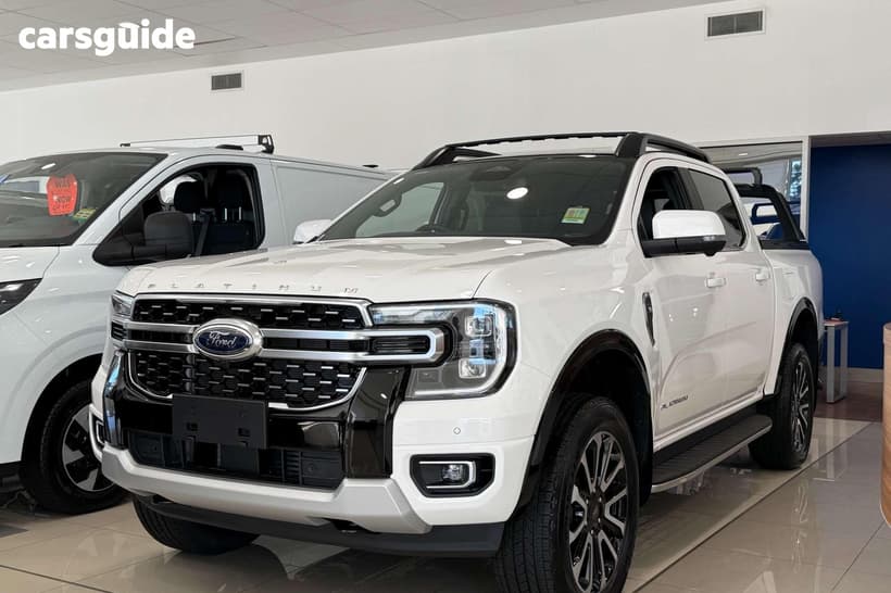 White 2026 Ford Ranger Double Cab Pick Up Platinum 3.0 (4X4)